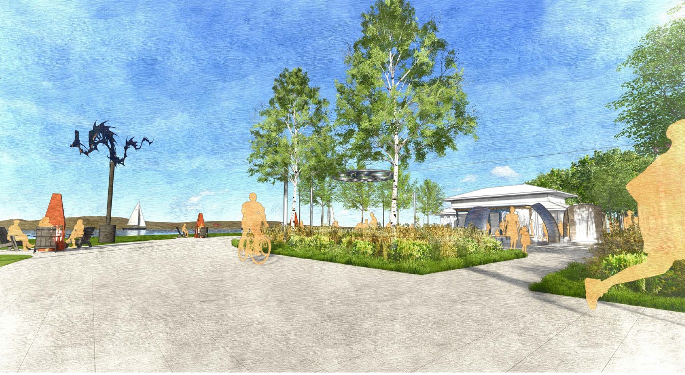 Heritage Park - Concept 2 - Emergence​ (perspective D) 