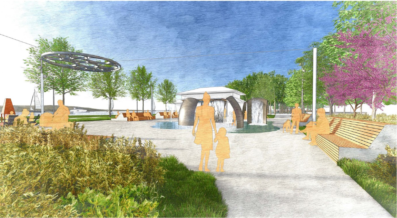 Heritage Park - Concept 2 - Emergence​ (perspective C) 