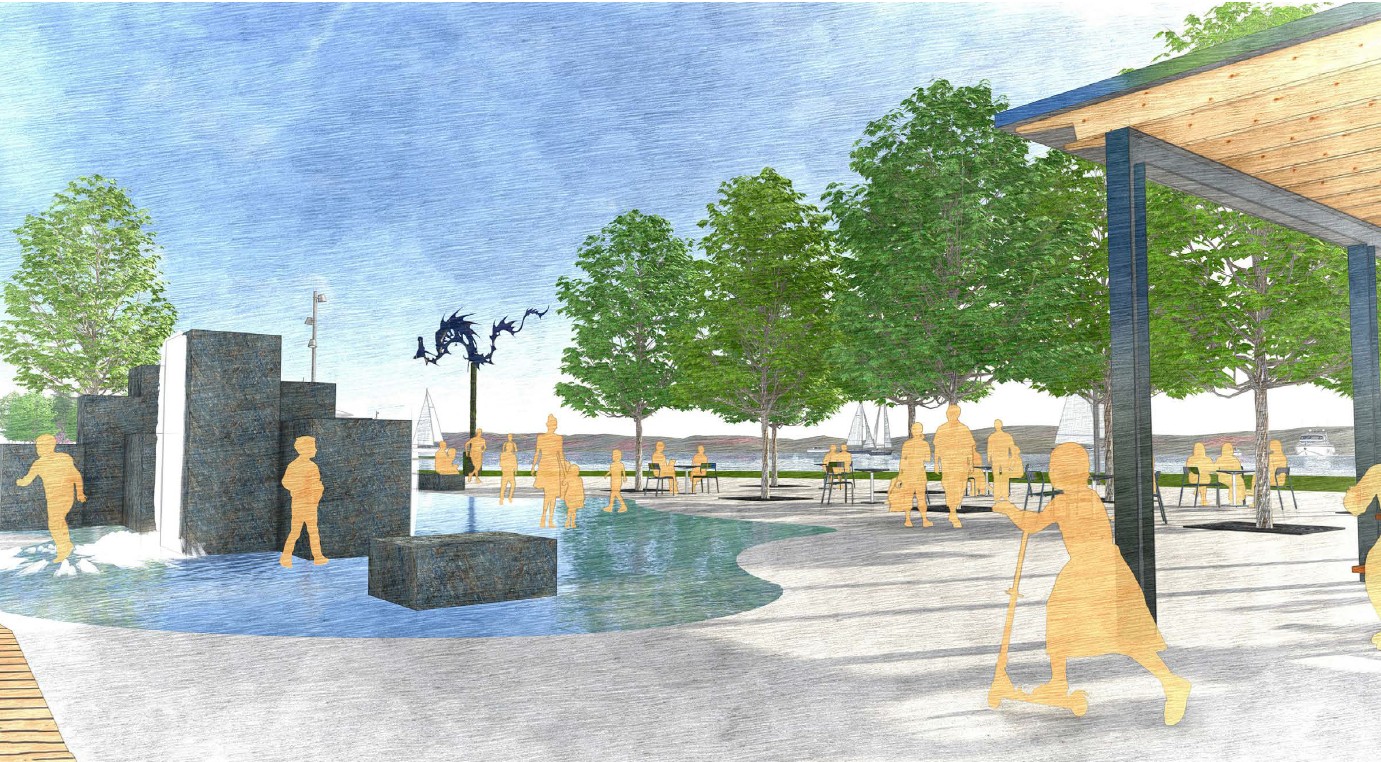 Heritage Park - Concept 1 - Revealed Geology (perspective C) 