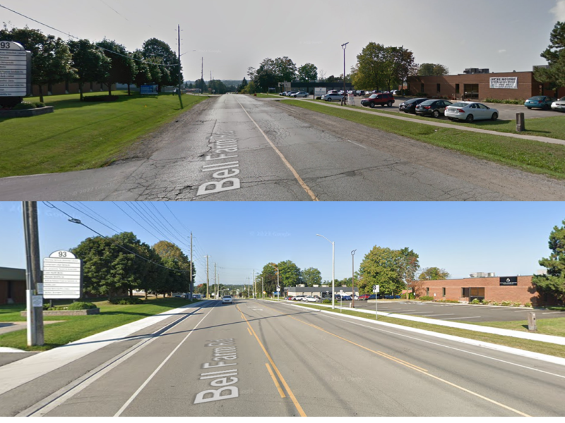 Bell Farm Road Reconstruction